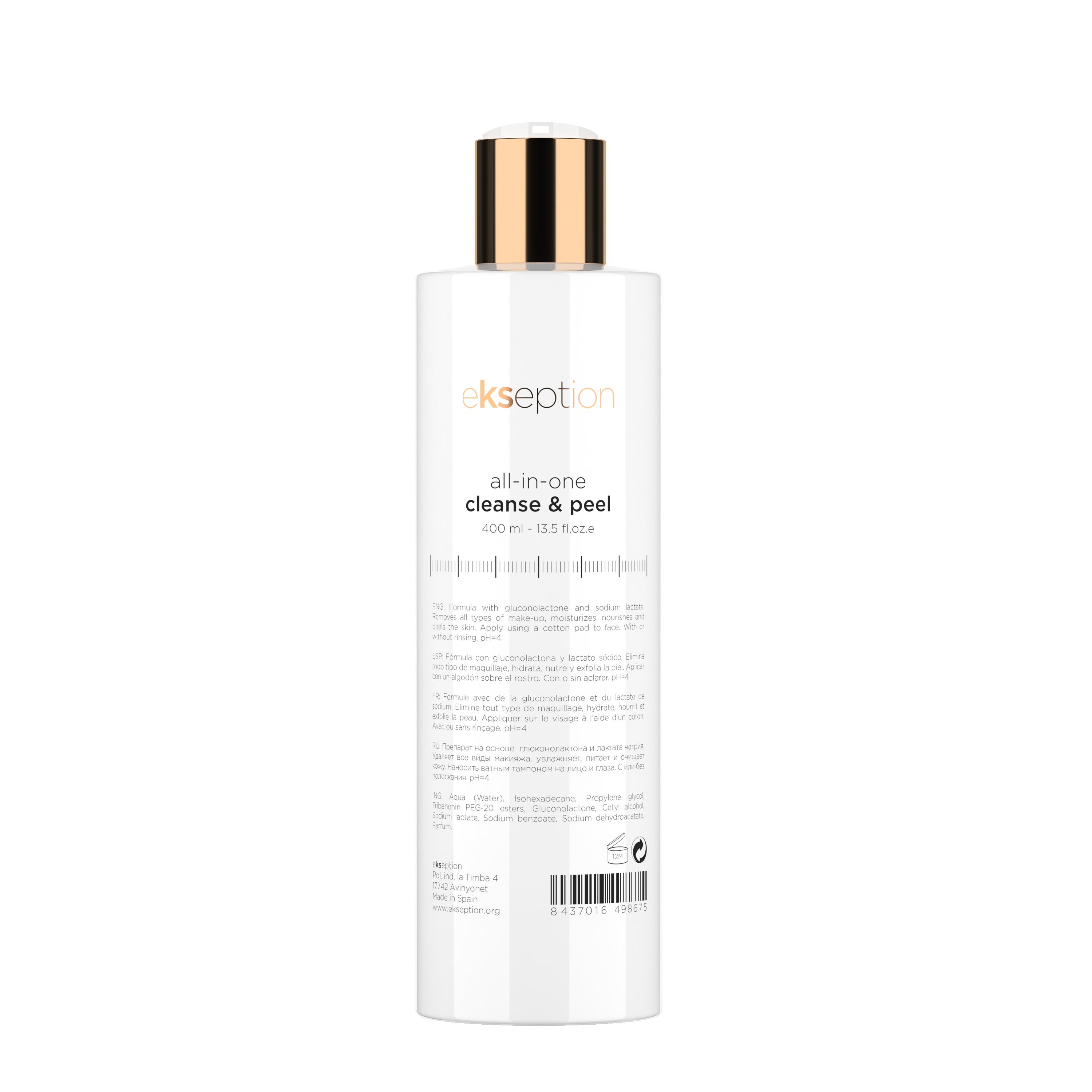 Ekseption All-In-One Cleanse & Peel – Pure Aesthetics & Skincare