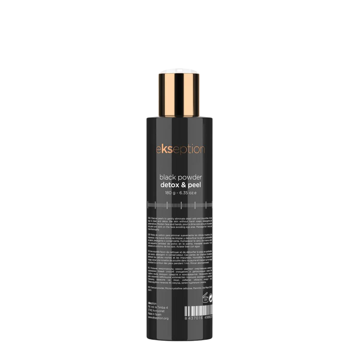 Ekseption Black Powder Cleanse and Peel